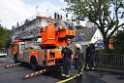 Dachstuhlbrand Koeln Poll Geislarerstr P659